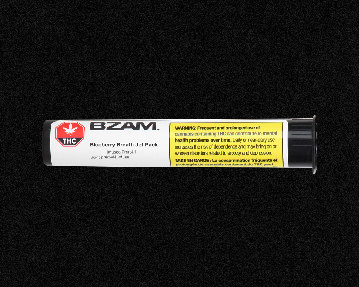 BZAM™ Blueberry Breath Jet Pack Infused Pre-Rolls